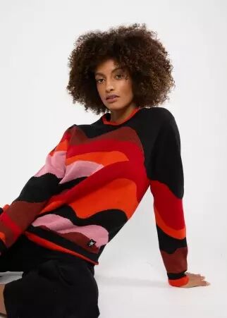 Pull Cosy Storyteller autumn wave pull cosy motif autumn wave