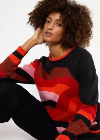 Pull Cosy Storyteller autumn wave pull cosy motif autumn wave