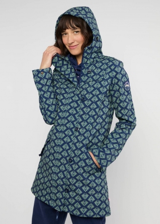 Parka Wild Weather my retro blues parka aux motifs r�tro bleus