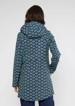 Parka Wild Weather my retro blues parka aux motifs r�tro bleus