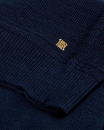 Pull col rond Whitestuff Attadale navy v&ecirc;tement maille classique