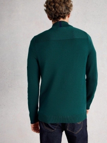 Pull Whitestuff newport camionneur en merino emeraude