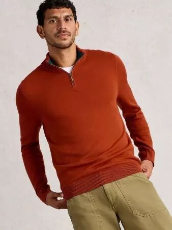 Pull Whitestuff Newport camionneur m�rino orange pull lumineux