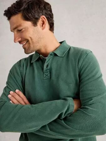 Polo Whitestuff vert polo vert naturel � l'esth�tique douce