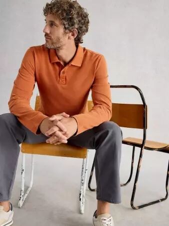 Polo Whitestuff orange polo orange vif � l'allure dynamique