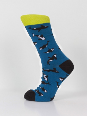 Chaussettes coton sauvez willy pi�ce vestimentaire � l'allure tendance