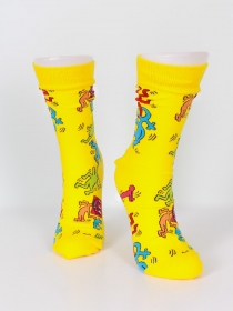 Chaussettes coton keith Haring