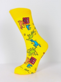 Chaussettes coton keith Haring