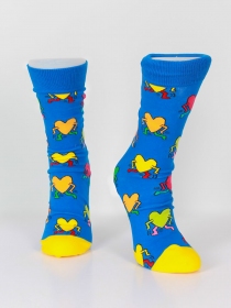 Chaussettes coton heartkeith Haring