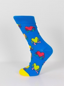 Chaussettes coton heartkeith Haring