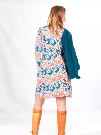 Robe Anoushka Wild garden robe fluide � l'esprit nature