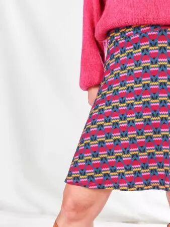 Jupe Zazie Purple pavot v�tement f�minin color� et expressif