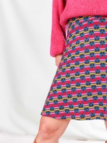 Jupe Zazie Purple pavot