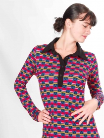 Robe Kurt Purple pavot