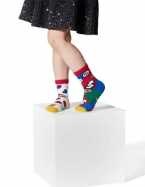 Chaussettes deparaill&eacute;es Uno kids pi&egrave;ce vestimentaire &agrave; l'allure tendance