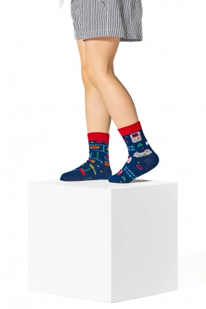 Chaussettes deparaill�es Game over kids accessoire mode au style contemporain