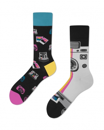 Chaussettes deparaill�es Insta snap pi�ce vestimentaire � l'allure tendance