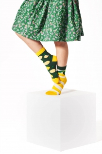 Chaussettes deparaill&eacute;es The lemons kids article mode au design soign&eacute;