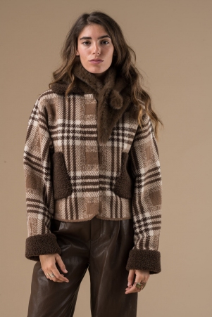 Manteau Chelsea choco