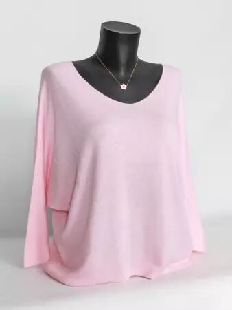 Pull Liza rose nude pull Liza rose nude d�licat