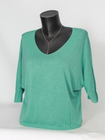 Pull Liza vert amande