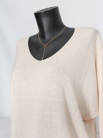 Pull Liza beige