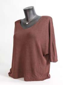 Pull Liza chocolat