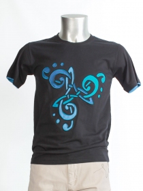 Tee shirt Sound of triskel noir