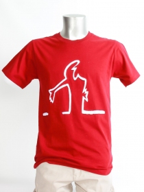 Tee shirt Alinea raleur framboise