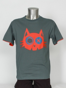Tee shirt Katze mineral