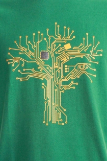 T-shirt Wild energy vert