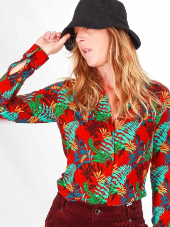Chemise Lary manches longues Jungle canop