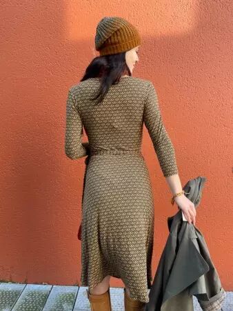 Robe Lou Retro robe fluide vintage