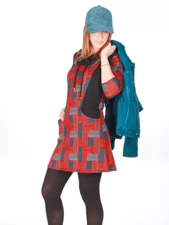 Robe Sweaty Pinto robe sweat fluide au design pinto