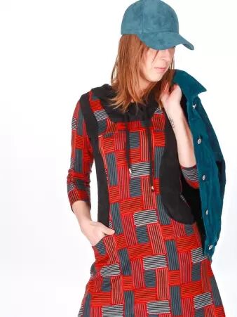 Robe Sweaty Pinto robe sweat fluide au design pinto