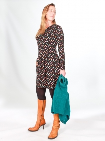 Robe Anna manches longues Nuit etoilee