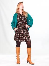 Robe Anna manches longues Nuit etoilee