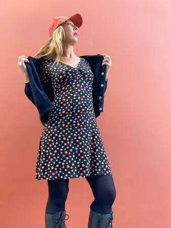 Robe Louie Nuit etoilee robe �l�gante graphique