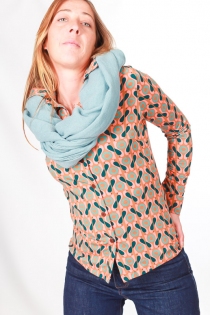 Chemise Lary manches longues Crocus