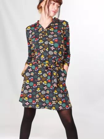 Robe Anna courte Agoria robe f�minine � motif expressif