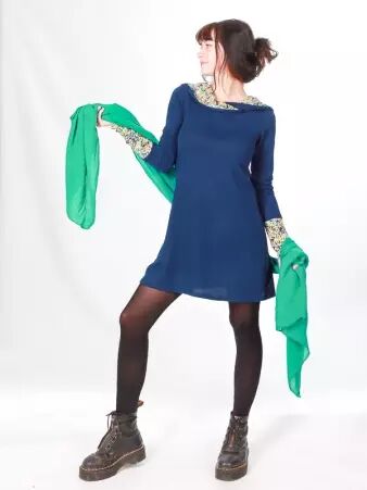 Robe Woody Puzzle robe originale esprit cr�atif