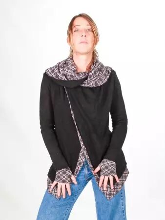 Gilet Madurai Cottongrass maille douce au toucher confortable et � l'allure actuelle