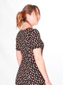 Robe Nikita Nuit &eacute;toil&eacute;e &agrave; imprim&eacute; c&eacute;leste