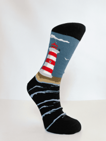 Chaussettes coton Lighthouse accessoire mode au style contemporain