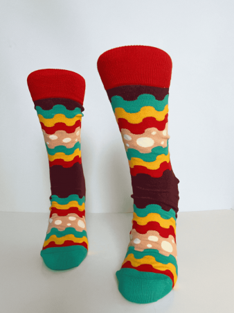 Chaussettes coton Candy accessoire mode au style contemporain