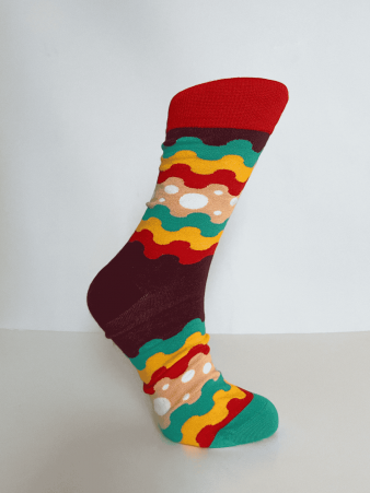 Chaussettes coton Candy accessoire mode au style contemporain