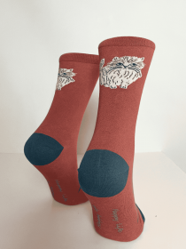 Chaussettes coton Chats roses pi&egrave;ce vestimentaire &agrave; l'allure tendance