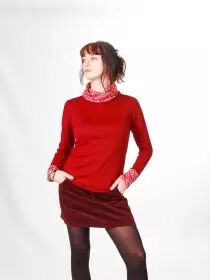 Pull Tracy coton bio rose pull &eacute;thique en coton doux