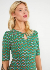 Robe Hootchy Kootchy Petite Cherry it up robe color&eacute;e joyeuse