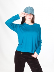 Neotop Bleu v&ecirc;tement f&eacute;minin basique au coloris frais